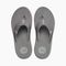 Reef Phantom Nias Men\'s Sandals - Light Grey - Top