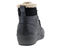 Drew Josie Women's Therapeutic Boots - Black Leather - Back View