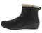 Drew Jayla Women's Orthotic Boots - Black Nubuck - Inside View