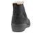 Drew Jayla Women's Orthotic Boots - Black Nubuck - Back View