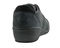 Drew Jemma Women's Therapeutic Shoe - Black Leather - Back View