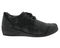 Drew Jemma Women's Therapeutic Shoe - Black Leather - Outside View