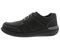 Drew Miles Men's Casual Shoe - Black Nubuck/Leather - Inside View