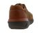 Drew Miles Men's Casual Shoe - Camel Leather - Back View