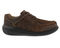 Drew Miles Men's Casual Shoe - Dark Brown Leather - Outside View