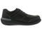 Drew Miles Men's Casual Shoe - Black Nubuck/Leather - Outside View