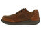 Drew Miles Men's Casual Shoe -  Camel Leather - Inside View