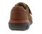 Drew Marshall Men's Casual Comfort Shoe - Camel Leather - Back View
