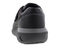Drew Marshall Men's Casual Comfort Shoe - Black Nubuck/Leather - Back View