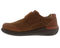 Drew Marshall Men's Casual Comfort Shoe - Camel Leather - Inside View