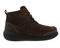 Drew Murphy Men's Ankle Boot - Dark Brown Leather - Outside View