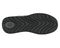 Drew Bestie Women's Walking Shoe - Black Mesh Combo - Sole View