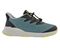 Drew Bravo Women's Comfort Sneakers - Teal Mesh Combo - Outside View