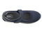Drew Trust Women's Therapeutic Shoe - Navy Leather - Top View