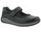 Drew Trust Women's Therapeutic Shoe - Black Leather - View 2