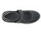 Drew Trust Women's Therapeutic Shoe - Black Leather - Top View