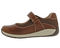 Drew Trust Women's Therapeutic Shoe - Camel Leather - Inside View
