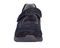 Drew Trust Women's Therapeutic Shoe - Black/Silver Leather - Front View