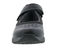 Drew Trust Women's Therapeutic Shoe - Black Leather - Front View