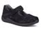 Drew Trust Women's Therapeutic Shoe - Black/Silver Leather - Main View