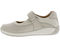 Drew Trust Women's Therapeutic Shoe - Ivory Leather - Inside View