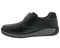 Drew Tempo Women's Walking Shoe - Black Leather - Inside View