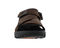 Drew Wander Men's Sandal - Brown Leather Combo - Front View