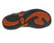 Drew Wander Men's Sandal - Brown Leather Combo - Top View
