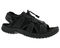 Drew Waves Men's Sandal - Black Leather Combo - View 2