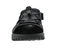 Drew Waves Men's Sandal - Black Leather Combo - Front View