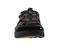 Drew Waves Men's Sandal - Brown Leather Combo - Front View