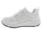 Drew Contessa Women's Double Hook and Loop Sneaker - White Combo - Inside View
