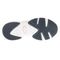Propet Stability Slip-on Women's Walking Shoe - White/navy - bottom view
