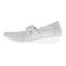 Propet Yara Mary Jane - Women's Ballet Flat - Light Gray - inside view