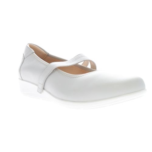Propet Yara Mary Jane - Women's Ballet Flat - Light Gray - angle main
