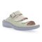 Propet Breezy Walker Slide - Women's Adjustable Sandal - Summer Green - angle main