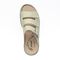 Propet Breezy Walker Slide - Women's Adjustable Sandal - Summer Green - top view