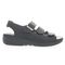 Propet Breezy Walker Women's Sandal - Black - outside view