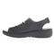 Propet Breezy Walker Women's Sandal - Black - inside view