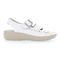 Propet Breezy Walker Women's Sandal - White Onyx - outside view