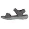 Propet TravelActiv Aspire Women's Walking Sandal - Black - inside view