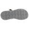 Propet TravelActiv Aspire Women's Walking Sandal - Black - bottom view