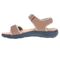 Propet TravelActiv Aspire Women's Walking Sandal - Tan/summer Yellow - inside view