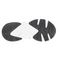 Propet Stability Strive Mid Women's Walking Shoe - Black/pink - bottom view