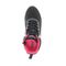 Propet Stability Strive Mid Women's Walking Shoe - Black/pink - top view