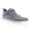 Propet TravelActiv Axial FX Women's Sneaker - Grey/purple - angle main