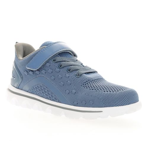 Propet TravelActiv Axial FX Women's Sneaker - Denim/grey - angle main
