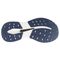 Propet Prop?t 392 DuroCloud? Men's Athletic Shoe - White/navy - bottom view