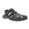 Propet Hunter Men's Fisherman Sandal - Black - angle main