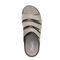 Propet Hatcher Men's Slide Sandal - Dark Grey - top view